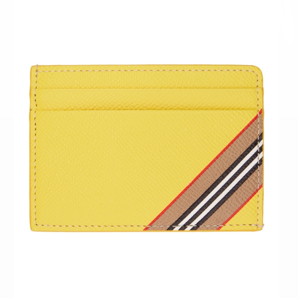 Burberry Yellow Kier Cardholder